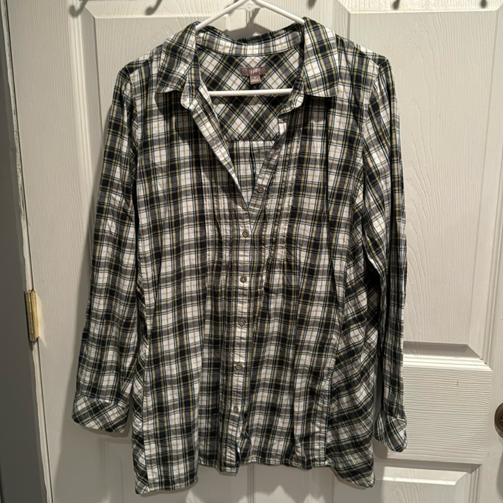 J. Jill Flannel Shirt